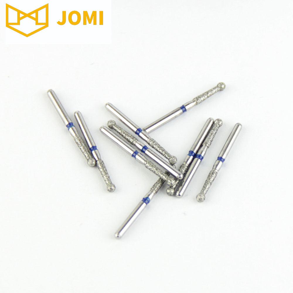 005-018M/EX-28 FG Standard Round head 1.8mm Blue Medium Diamond Bur FG