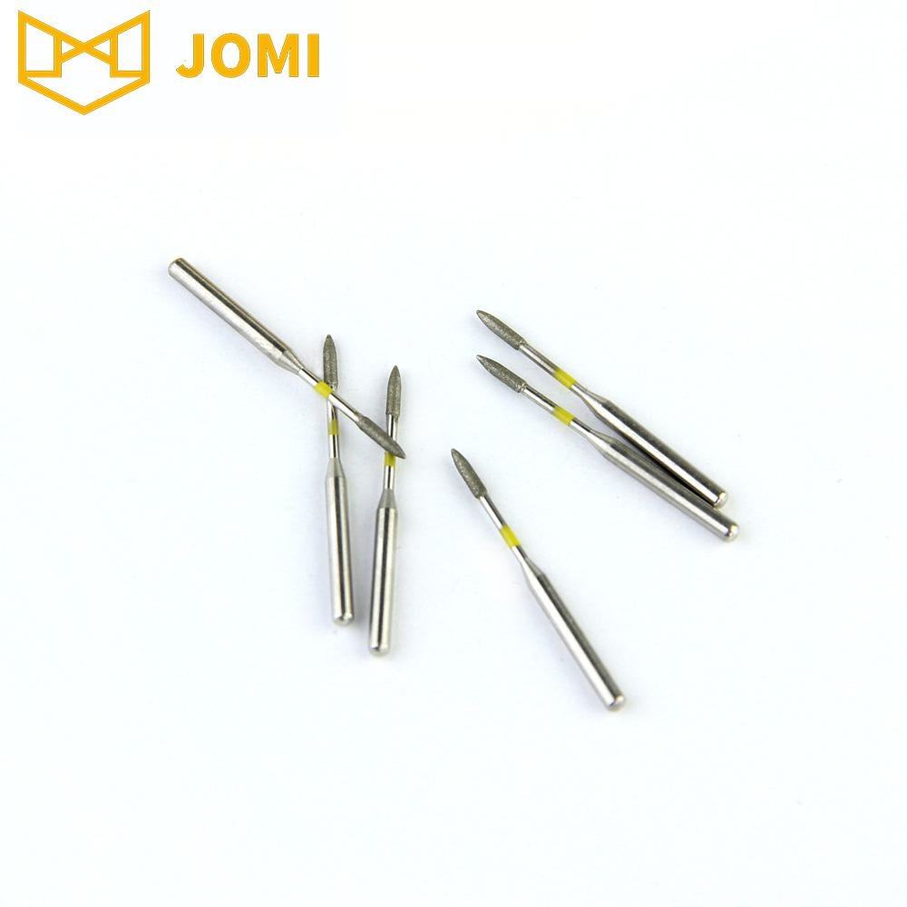 243-010EF/FO-40EF FG Standard head 1mm Yellow Extra Fine Diamond Bur FG