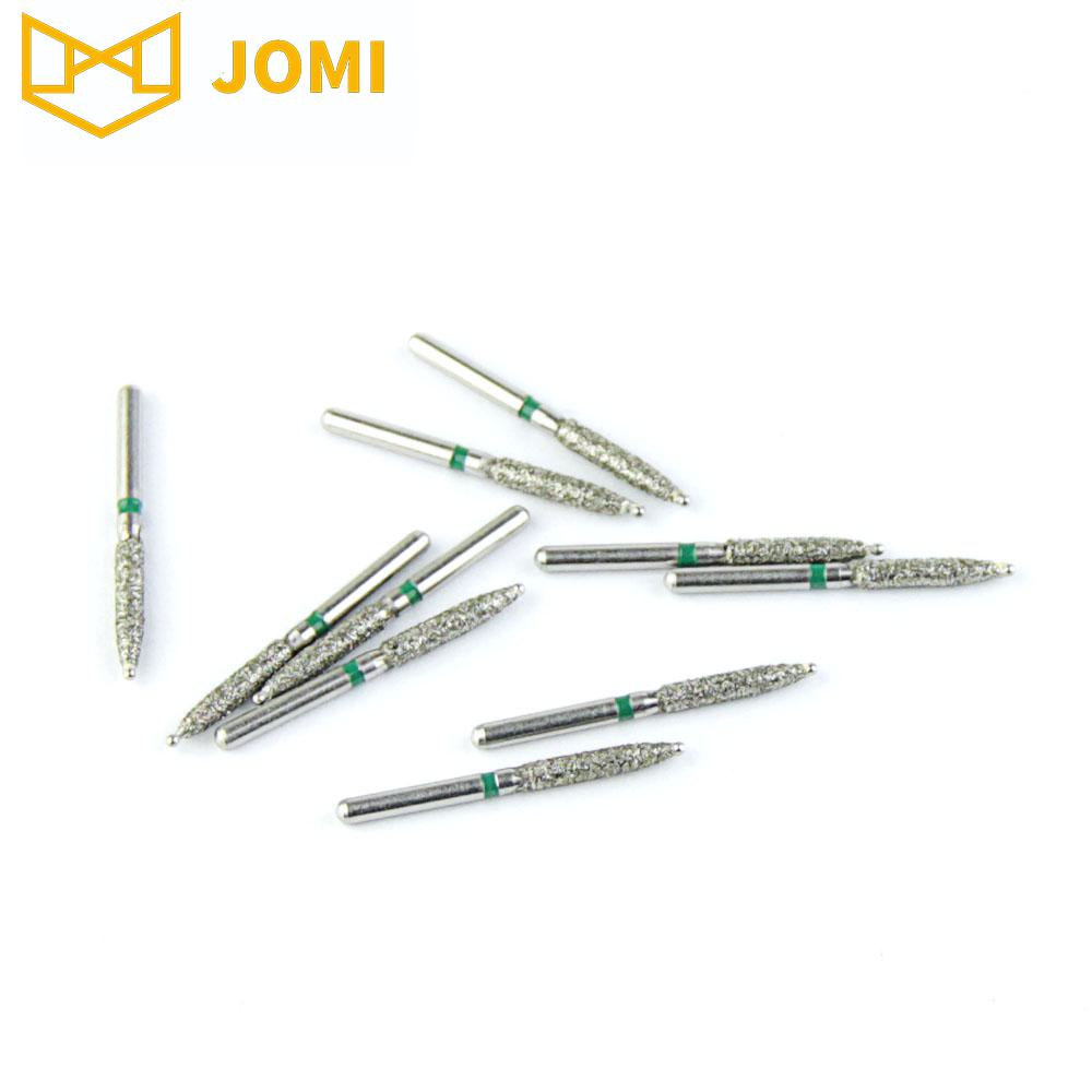 190-018C/FO-54C FG Standard head 1.8mm Green Coarse Diamond Bur FG