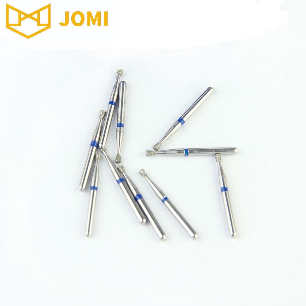 010-014M/SI-47 FG Standard Inverted Cone head 1.4mm Blue Medium Diamond Bur FG