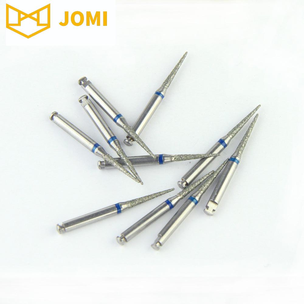 166-R016M/TC-R11 RA/CA Standard Needle head 1.6mm Blue Medium Diamond Bur RA